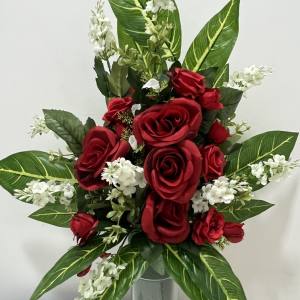 RAMO ROSA ABIERTA ROJO