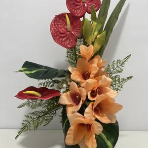 RAMO ANTHURIUMS ROJO