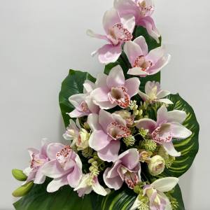 RAMO CYMBIDIUM ROSA
